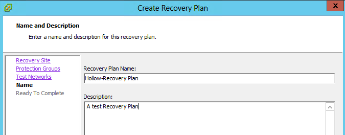 RecoveryPlan5