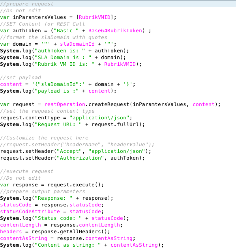 RubrikAssignSLA-scripting