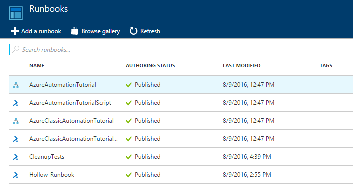 AzureAutoRunbook1