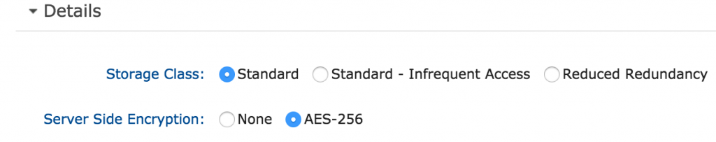 SSE of AWS S3 Folders